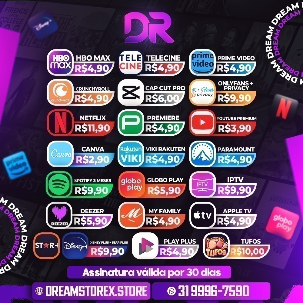 Dream Store - Home - Sites no SeuGrupo