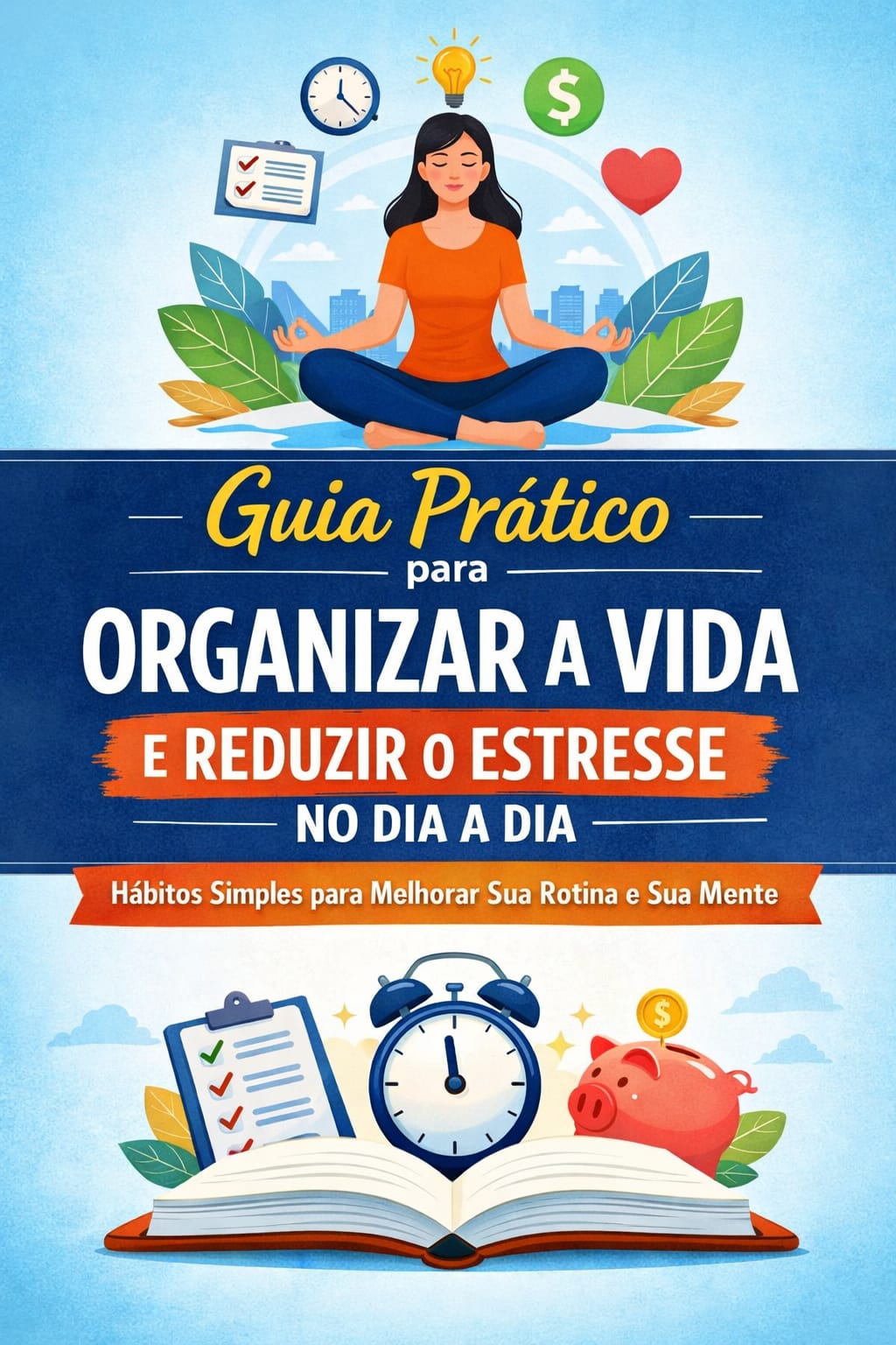 Guia Prático para Organizar a Vida e Reduzir o Estresse no Dia a Dia | Hotmart - grupo de Hotmart no SeuGrupo