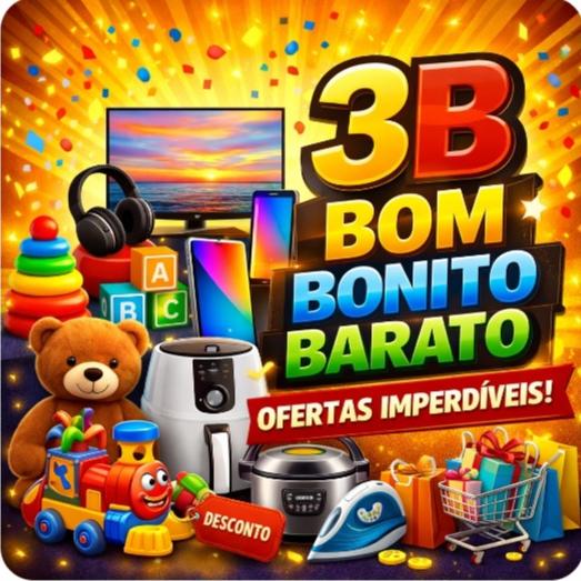 Achadinhos3B_Bom Bonito e Barato🎁🛍️ - Grupos WhatsApp no SeuGrupo