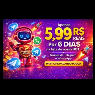 CANAL ️BOT DIVULGAÇÃO&VENDAS️ 01 - Grupos Telegram no SeuGrupo