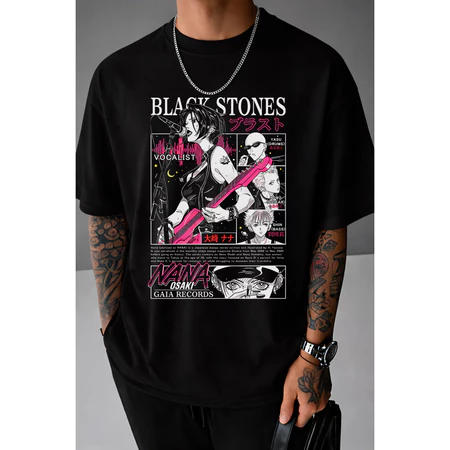 Camiseta Anime Nana Osaki Streetwear Halftone Unissex - grupo de Shopee no SeuGrupo