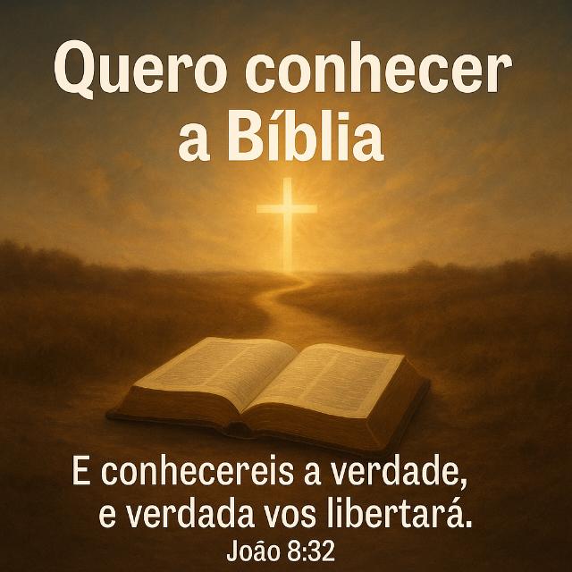 Quero conhecer a Bíblia - grupo de WhatsApp no SeuGrupo